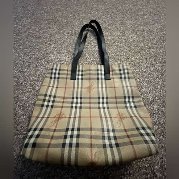 Authentic Burberry Tote Bag - Picture 2 of 3